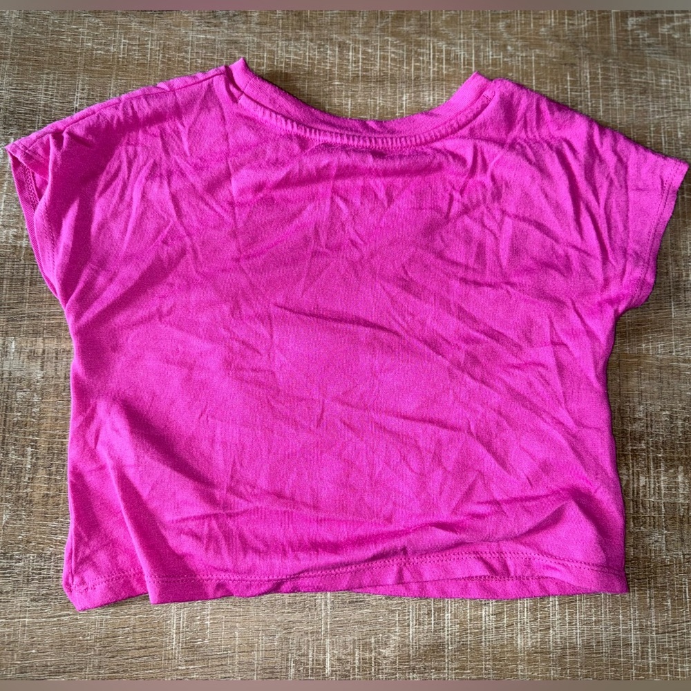 The Nike Tee (XS) Hot Pink 'Just Do It' T-Shirt - Picture 4 of 5
